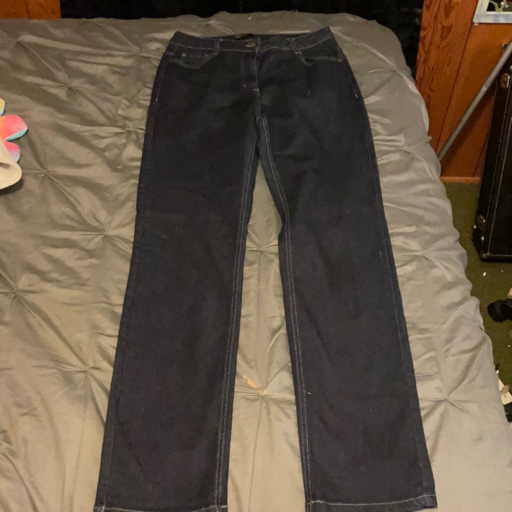 Navy blue jeans (2x)